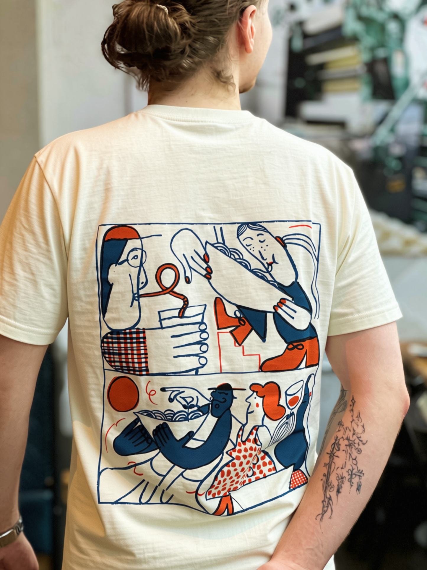 Limited Edition T-shirt in collaboration with Lena Yokoyama