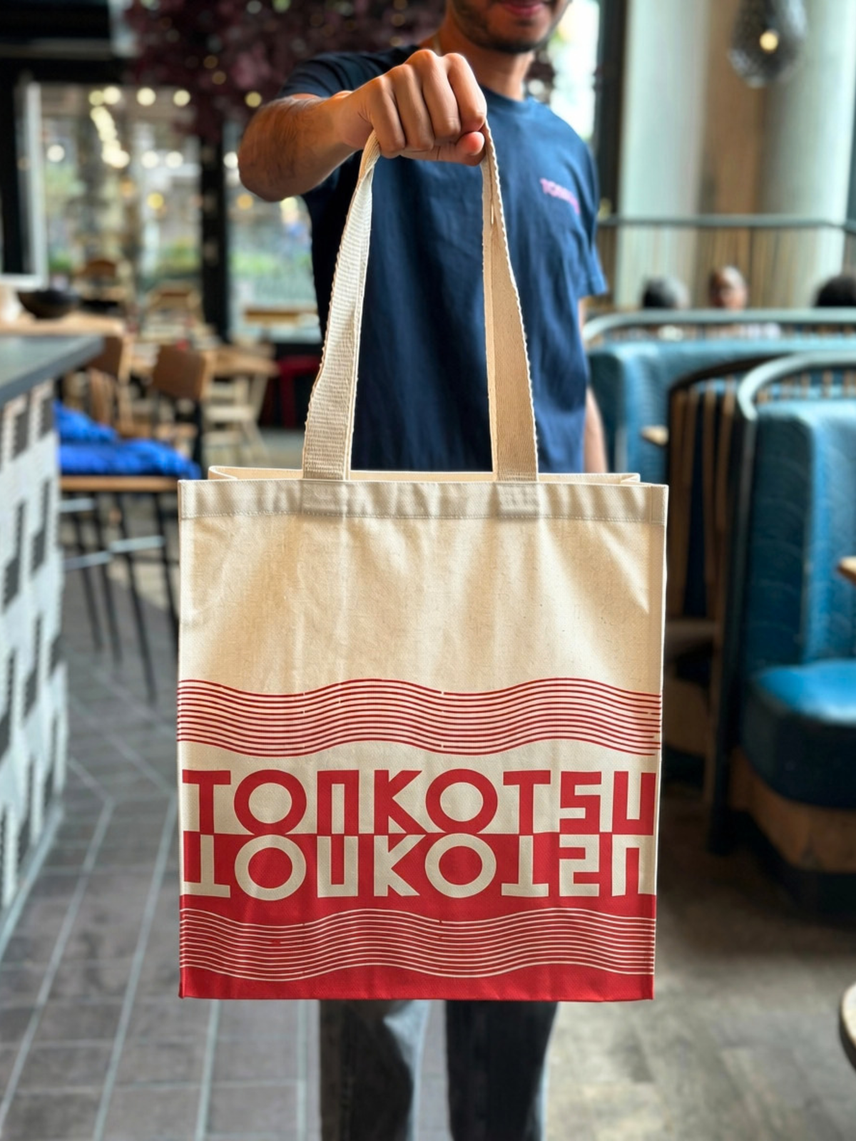 Red Tonkotsu Tote Bag